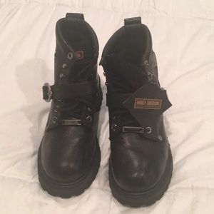 Harley Davidson women’s size 8.5 black boots NWT